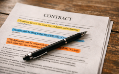 The Five Contract Clauses That Quietly Determine What Your Company Sells For