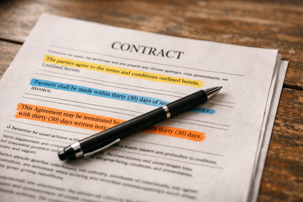 The Five Contract Clauses That Quietly Determine What Your Company Sells For