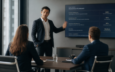 Due Diligence Readiness: Build Toward It Now or Scramble Later